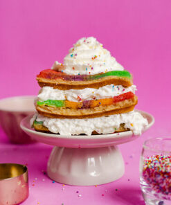 Waffle Queque Cumpleaños