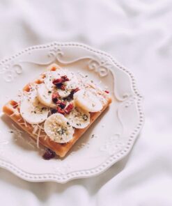 Waffle Pie de manzana