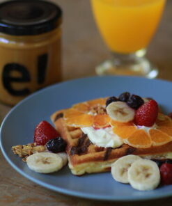 Waffle Pie de limón