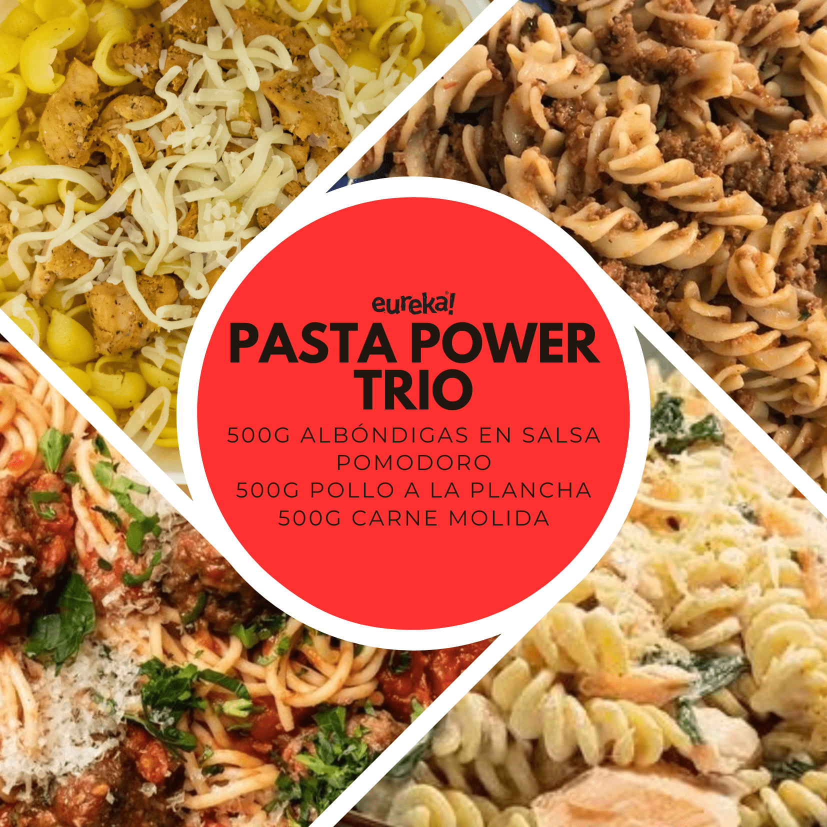 Brown Breakfast Collage Food Facebook Post (Invitation (Square)) (16)